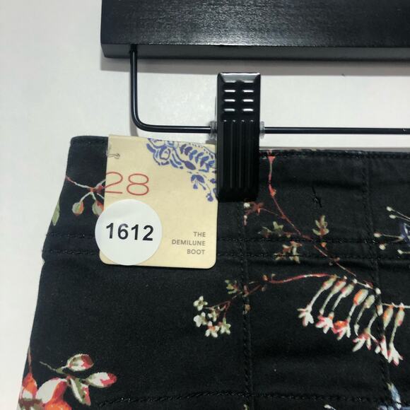 Anthropologie X Pilcro The Demilune Boot Utility Pants Multicolor Size 28 - Picture 6 of 6